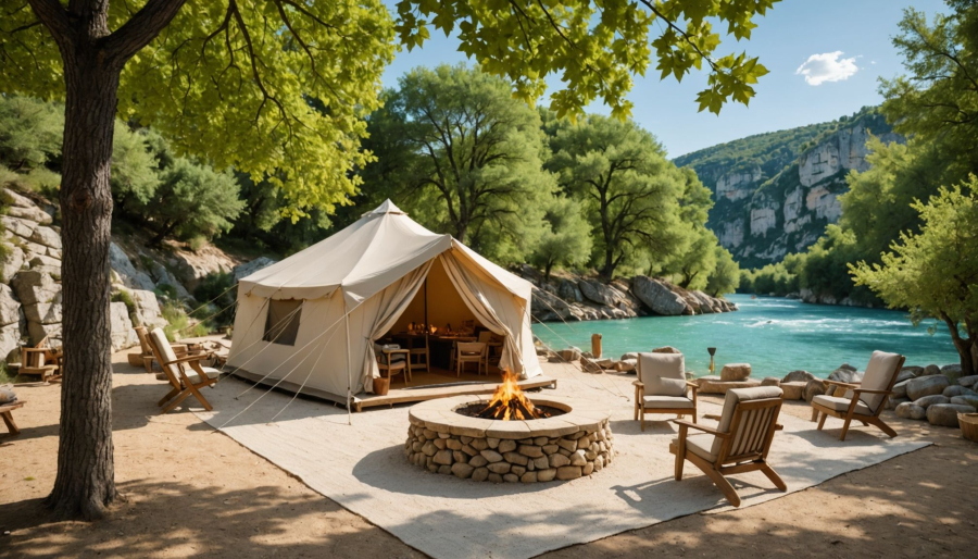 Camping 4 étoiles ardèche guide : nature