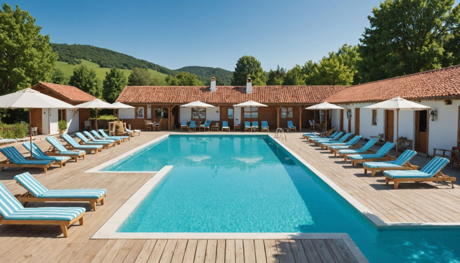 Profiter des piscines dans les campings du pays basque avec le camping berrua